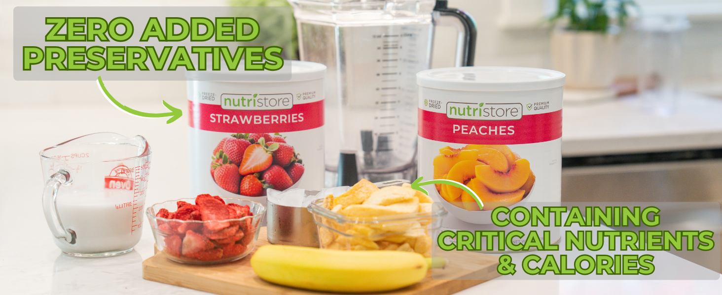 Zero added Preservatives