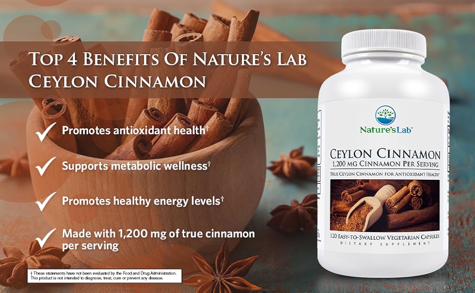 Nature's Lab Ceylon Cinnamon