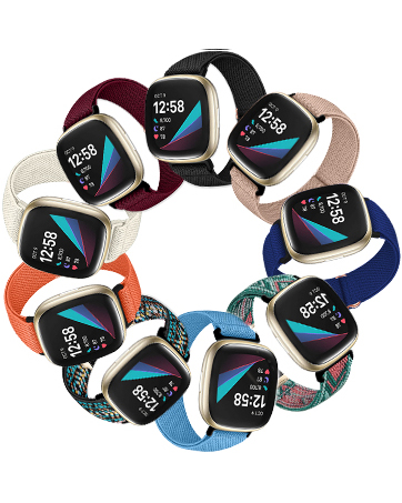 Chinber Band Compatible with Fitbit Versa 3/Versa 4/Sense 2/Sense