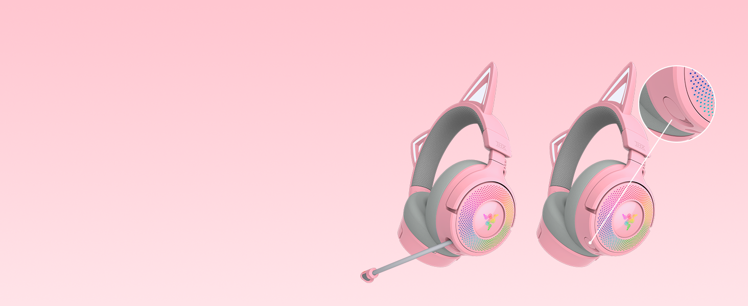 The flushed retractable mic captures incredible detail, making you sound clear, rich and natural.