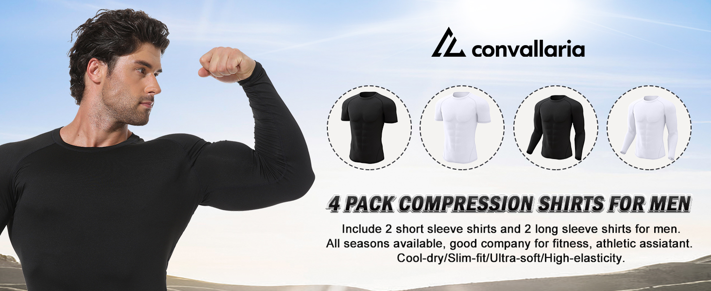 compression shirts for men