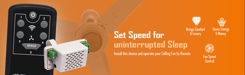 fan controller for fan remot