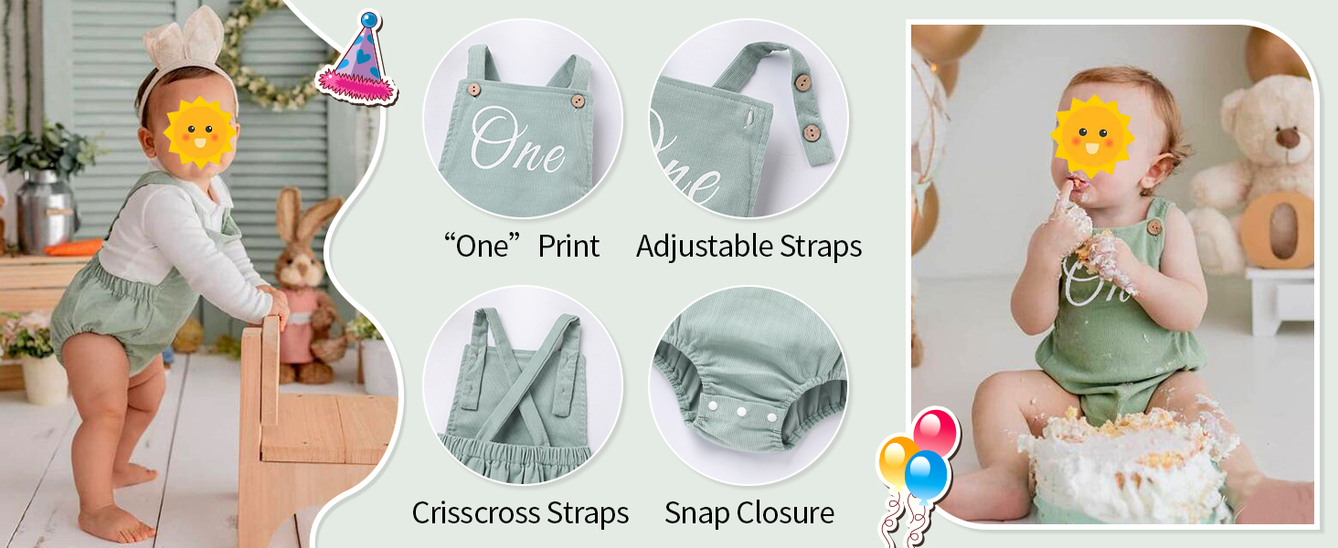 Baby Boy First Birthday Outfit