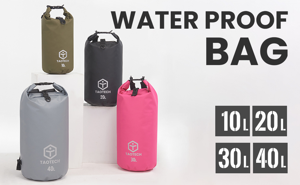 Amazon.co.jp: TaoTech 筒型 防水バッグ ドライバッグ 防水