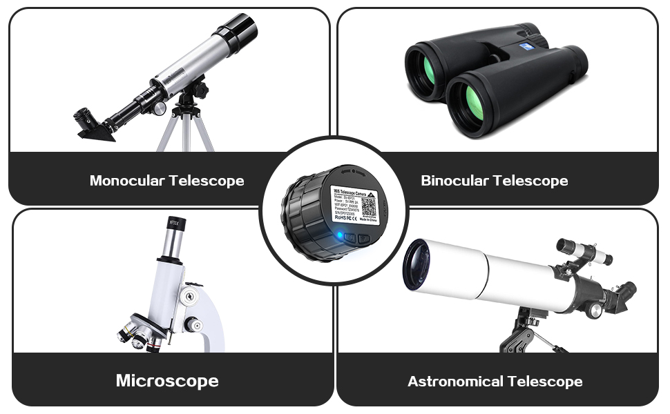 WiFi Electronic Eyepiece,Telescope Accessories,Telescope