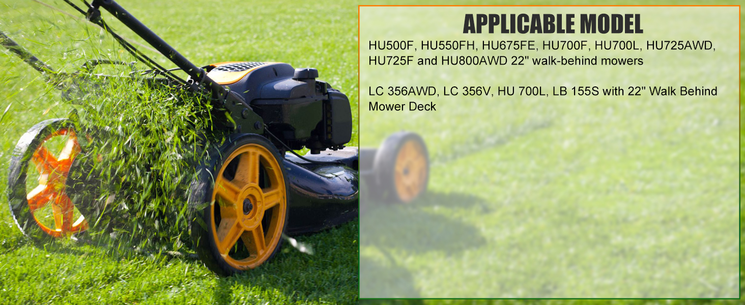 Lawn Mower Blade Fit for HU500F HU550FH HU675FE HU700F