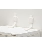 YEYA Upgraded No Drill Furniture Anchors for Baby Proofing, Anti-Tip Adjustable Straps, 4 Pack