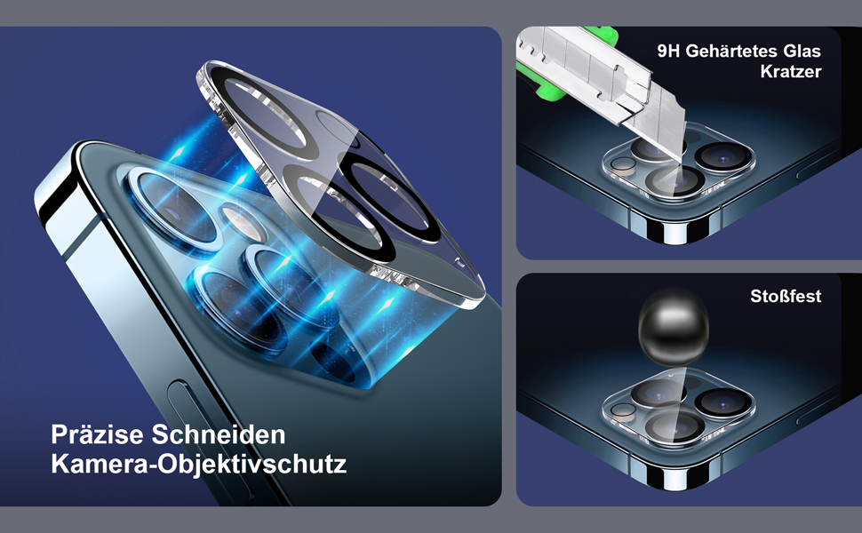 Захисна плівка з загартованим склом камери