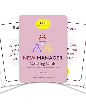 branded coaching cards fanned out
