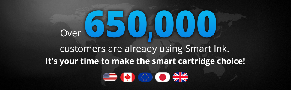 650 000 customers are already using smart ink 67XL cartridges