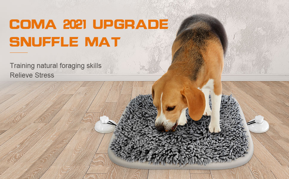 Coma 2021 Upgrade Snuffle Mat Training natural foraging skills Relieve Stress