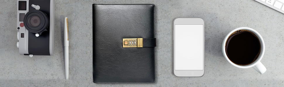 Amazon.com : BTSFTOGET Lockable Password Book with