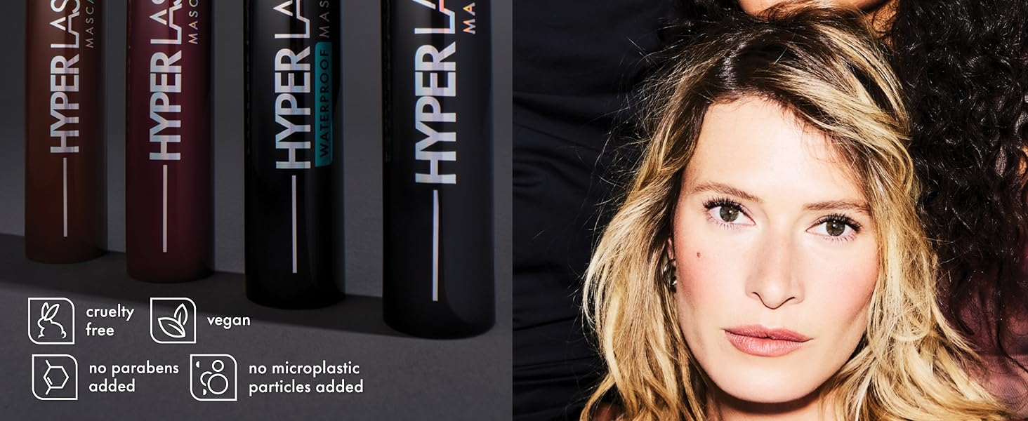 Vegan, Cruelty Free, Paraben Free, Microplastic Particle Free