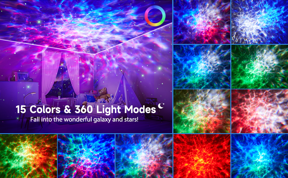 galaxy projector star projector galaxy light projector night light projector for bedroom