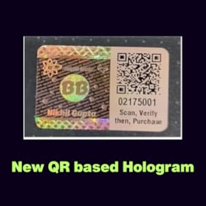 New QR based Hologram of Blackbook