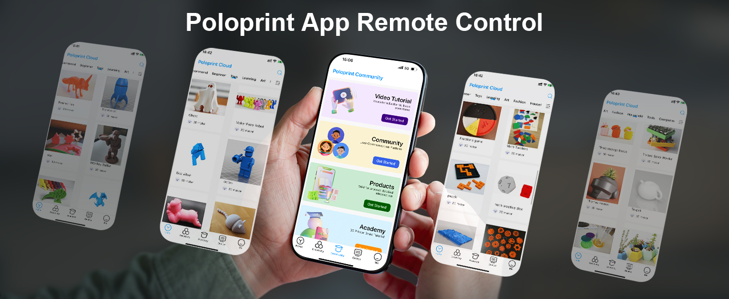 TINA2Plus 3D Printer, WEEDO 250mm/s High-Speed 3D Printers for Beginners and Kids, Fully Assembled and Auto Leveling, 3D Printer with Filament Detection Sensor and PEI Plate, WiFi & APP Control 5 3d printer