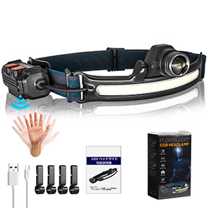 Amazon.co.jp: DOKEEP ヘッドライト USB充電式デュアル光源 高