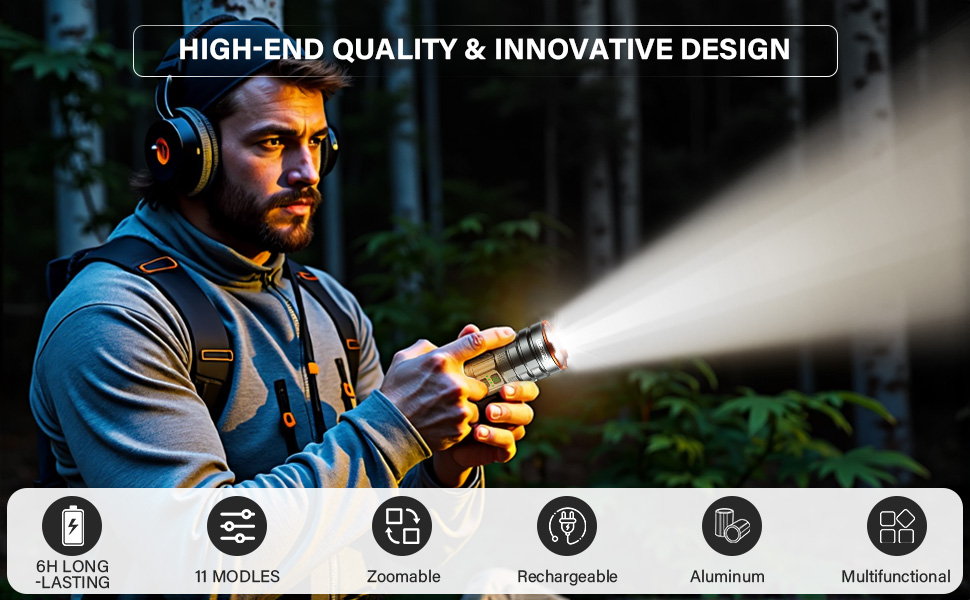 rechargeable flashlight