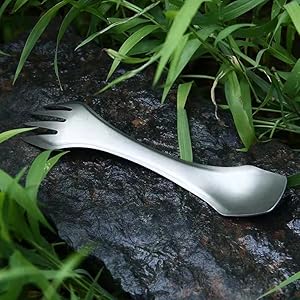 Amazon.com: RISON Titanium 3-in-1 Eco-Friendly Spork-Fork