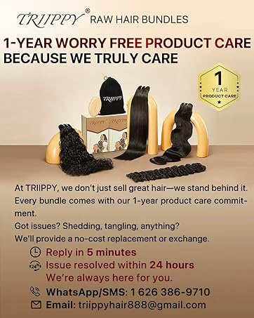 100% Raw Human Hair Bundles
