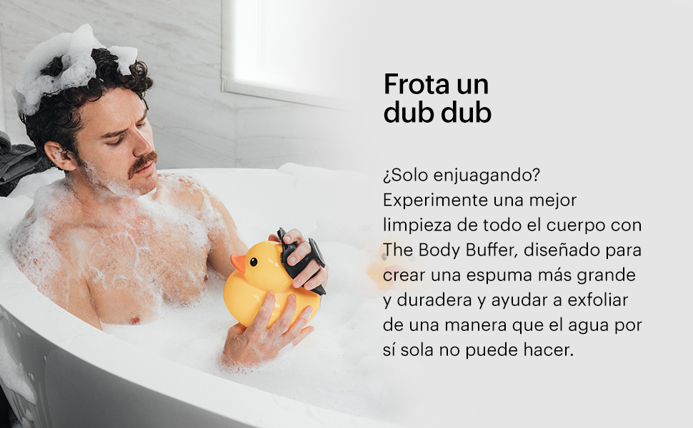 manscaped body buffer silicone scrubber