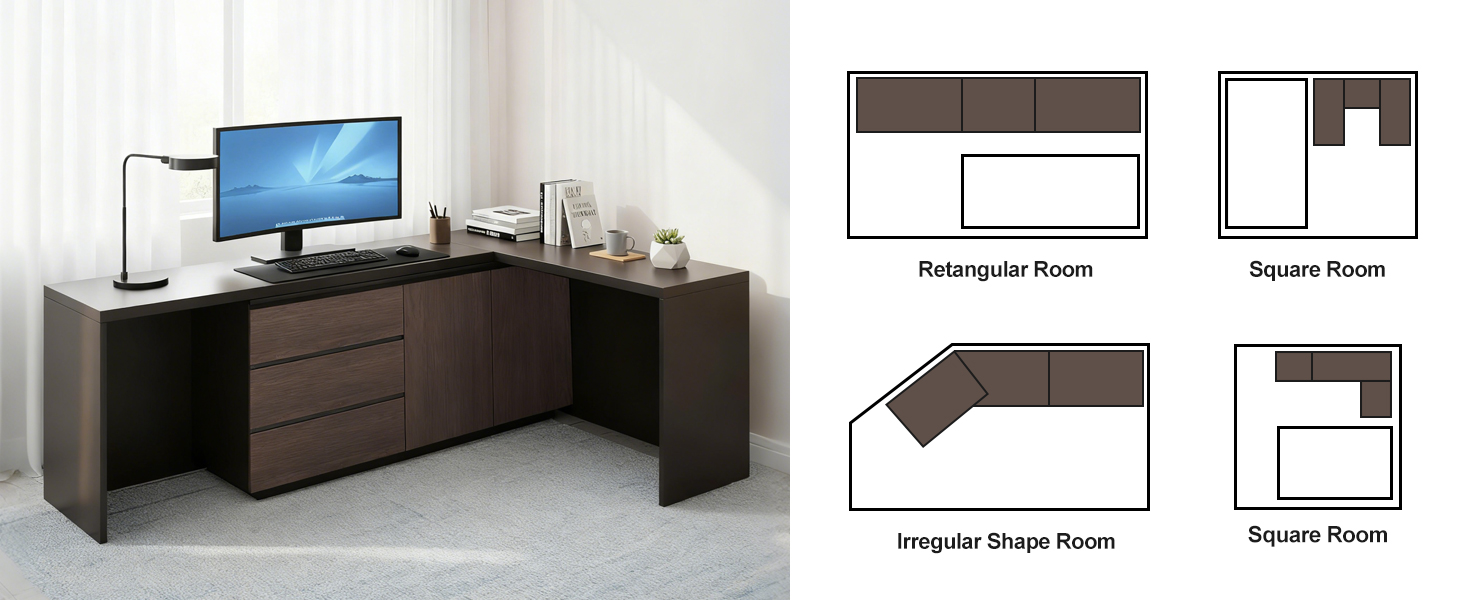 Flexible Modular Design Compact solution for diverse room layouts