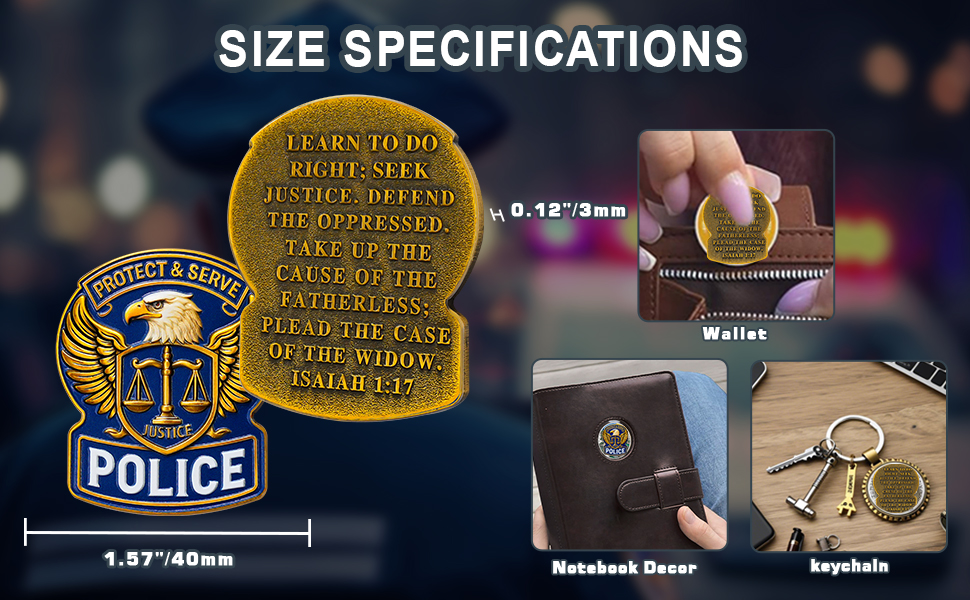 US Police Challenge Coin