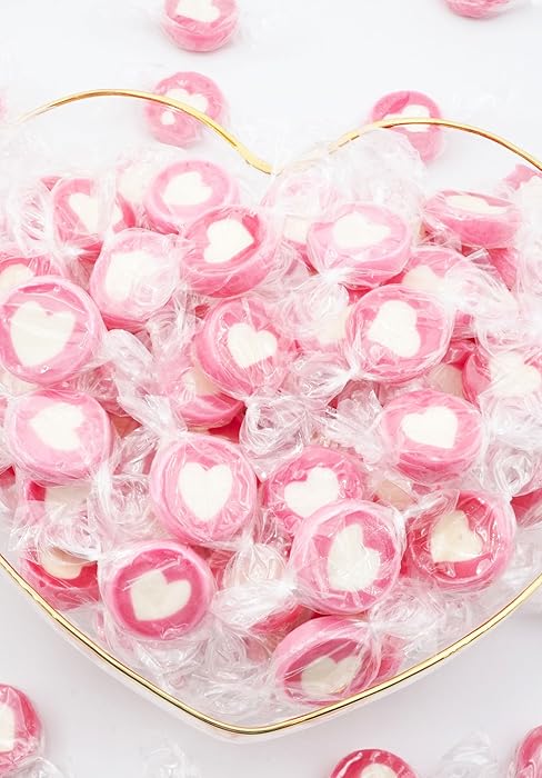 Bonbons cœur rose