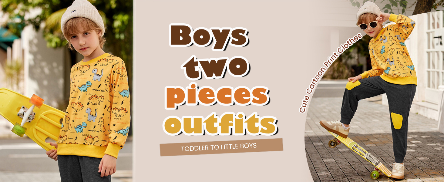 boys 2 piece outfits