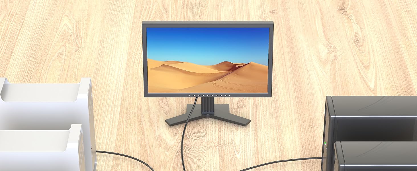 vga kvm switch 4 port