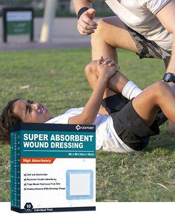 Super absorbent wound dressing