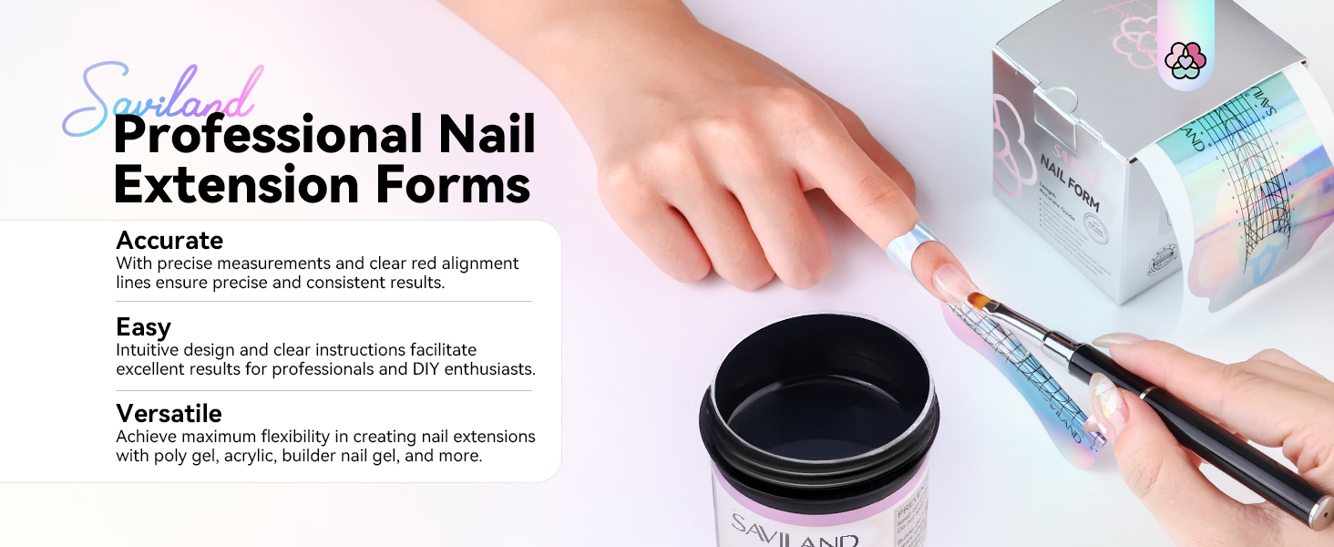 nail extension forms