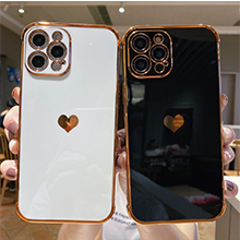 iPhone 12 Pro Max Case Plating Gold