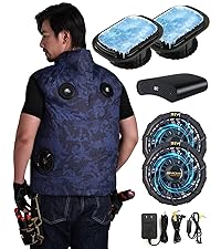 [MIDIAN] ペルチェ冷却服【2025業界独創 1つ冷却器と扇風機付き 32 楽天市場】[MIDIAN]ペルチェ冷却服【2025業界独創1つ冷却器と