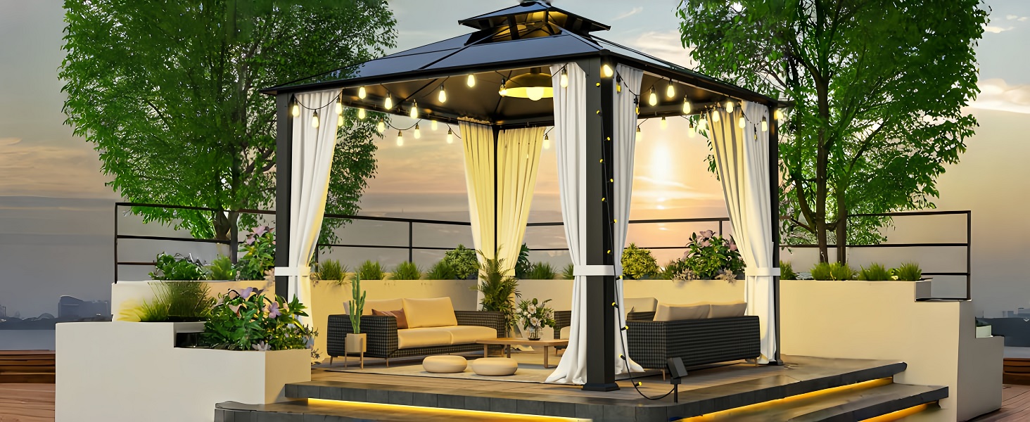 hardtop gazebo
