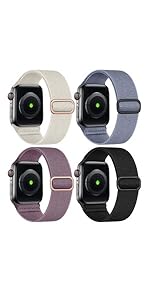 4pack watch bands nylon