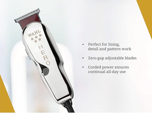 Amazon.com: Wahl Professional 5 Star Hero Corded Trimmer