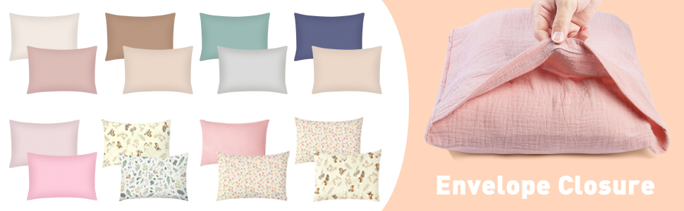 Toddler Muslin Pillowcase