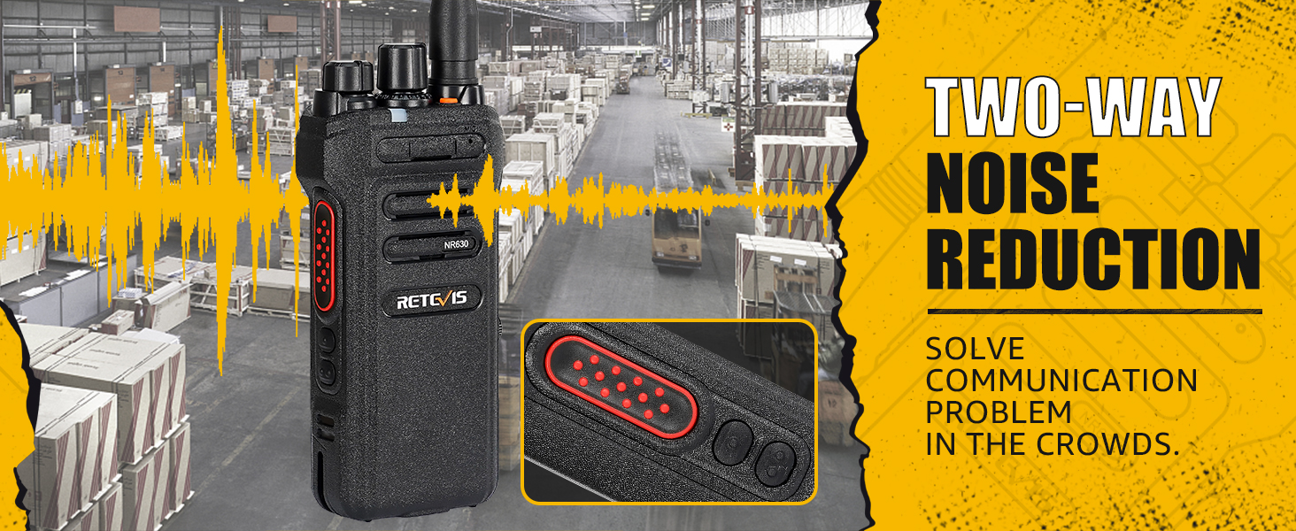Amazon.com: Retevis NR30 IP67 Waterproof Walkie Talkies for Adults - Commercial Two-way Radios And Long Range