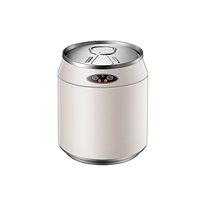 蓋付き ゴミ箱 缶型 自動開閉式ゴミ箱 センサー全自動開閉 ホワイト 容量6L Amazon｜kuhuuru outdoor 缶型 自動開閉式ゴミ箱 オート開閉