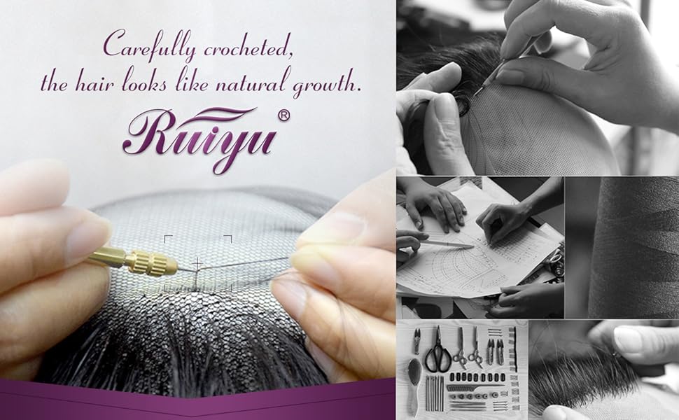 Ruiyu human hair wigs