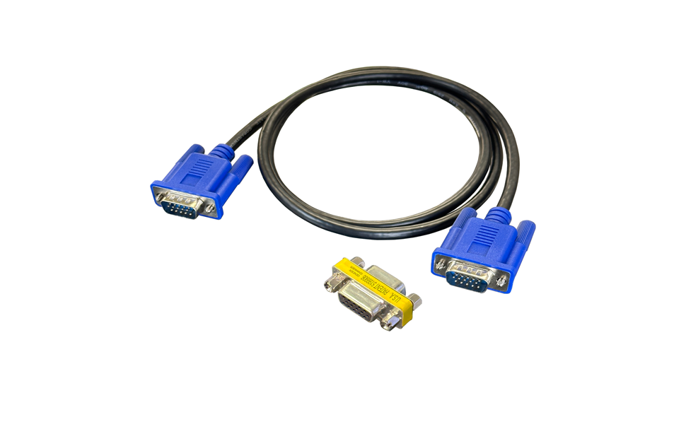 Amazon.co.jp: アナログ RGB（VGA）ケーブル1.0m 全結線仕様 + 中継