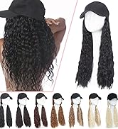 baseball hat with hair