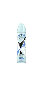 Degree UltraClear Black+White Pure Clean Antiperspirant Deodorant Dry Spray, 3.8 oz