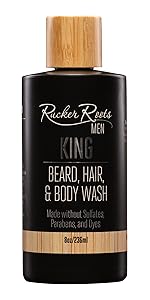 King x Rucker Roots Beard, Hair, and Body Wash