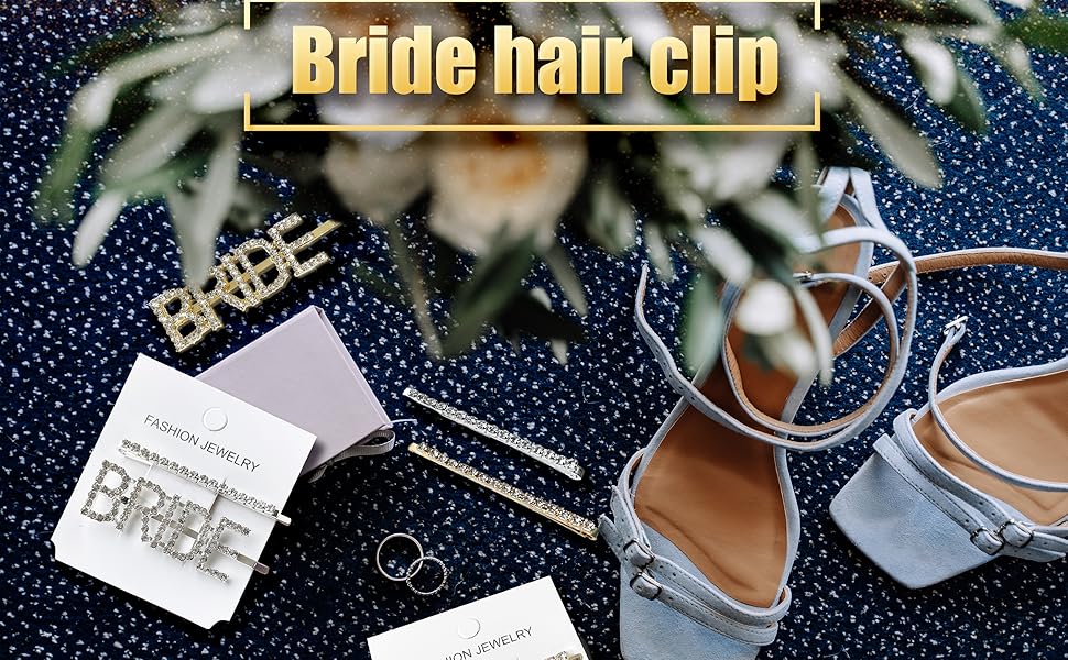 bride hair clip