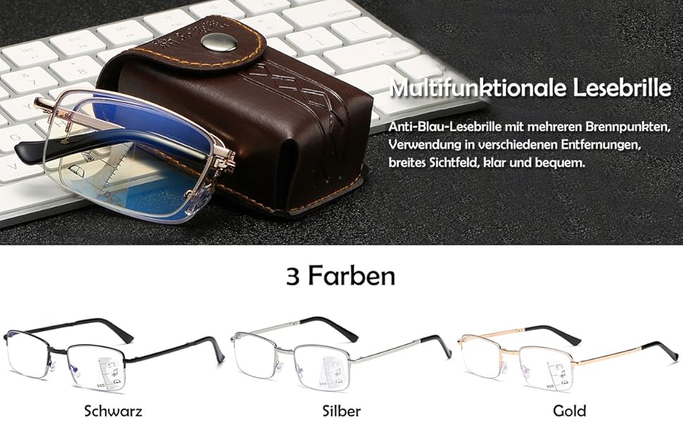 arbeitsplatzbrille herren, koosufa gleitsichtbrille progressive multifokus