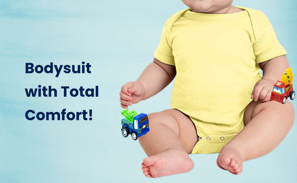 Mafoose Infant Short Sleeve Baby Rib Bodysuit
