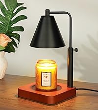 candle warmer lamp black
