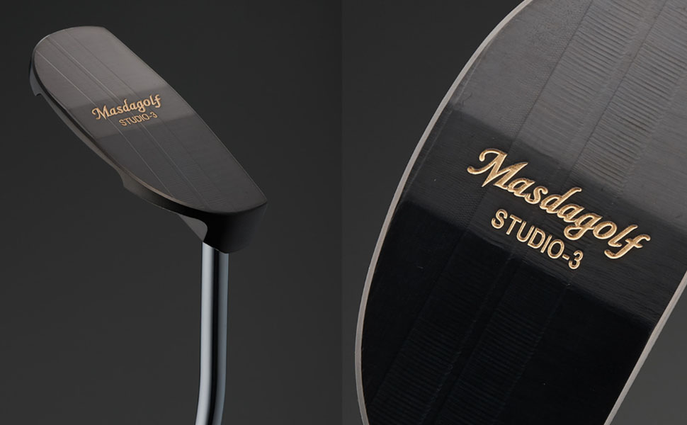 Masudagolf STUDIO-3 パター ブラック 34 ヘッドカバー付 楽天市場】マスダゴルフ スタジオ3 パター STUDIO−3 Studio 3